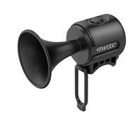 Sonnette - klaxon vélo,Klaxon Puissant pour Vélo Électrique,Sonnette de Cycle avec Son d'Avertissement et Batterie- Black[A2180]