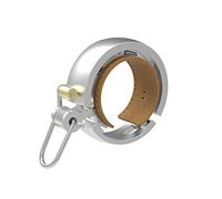 Knog Oi Luxe Large Bike Bell Argenté Silver