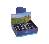 Sonnette légère laiton BBB Cycling MiniFit (x20) Multicolore