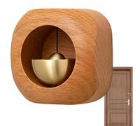 Sonnette Magnétique pour Commerçants | Wooden for Business | Alerte D'entrée pour La Maison, Le Magasin, Le Bureau, Le Café, Le Restaurant | Carillon Éolien Décoratif pour Les Invités