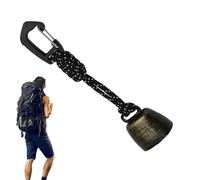 Sonnette pour ours - Corde de parachute sept âmes fer | Campanelloo Di | Sécurité Randonnée | Avertisseur sonore pour camping, voyages en plein air, sécurité animaux sauvages, résistant