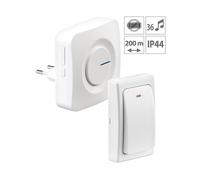 Sonnette sans fil 36 tonalités FTK-100 avec récepteur secteur - Casa Control