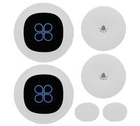 Sonnette sans fil auto-alimentee, etanche, avec 58 melodies et flash LED, pour la maison et l'entreprise, prise americaine