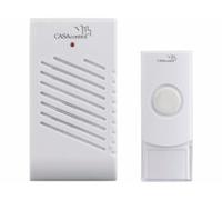 Système de Sonnette sans Fil avec Bouton et Carillon 230 V à 16 mélodies, portée jusquà 30 m [Casa Control]