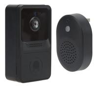 Sonnette sans Fil avec Caméra, Sonnette WiFi Extérieure avec Carillon, Détection, Audio Bidirectionnel, Sonnette Video Doorbell