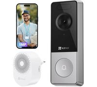 Sonnette Sans Fil Extérieure Étanche 5MP Avec Caméra Et Carillon CP8 Vidéo HD Détection Et Surveillance Pour Maison