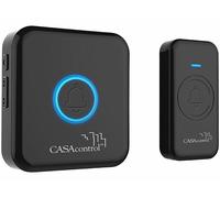 Sonnette sans fil FTK-170 avec carillon secteur - coloris noir - Casa Control