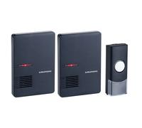 Sonnette sans fil - GRUNDIG - 2 récepteurs - 36 sons - Télécommande 80 m - Volume réglable