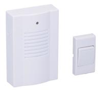 Sonnette sans fil - GRUNDIG - LED - 16 mélodies - Portée 30 m - Volume réglable