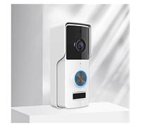 Sonnette sans fil Interphone électronique Wifi Sonnette vidéo numérique étanche Smart Home (couleur : blanc, taille : taille unique)