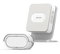 Philips Sonnette sans fil Welcome Bell 300 Basic – Portée 300 m, 4 sonneries haute qualité