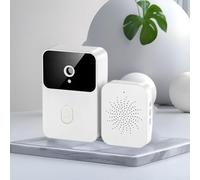 Sonnette sans fil pour Kement, sonnette vidéo intelligente HD WiFi, interphone bidirectionnel, changeur de voix, système de sécurité à domicile, vision nocturne