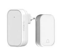 Sonnette sans fil pour porte de maison, installation simple,