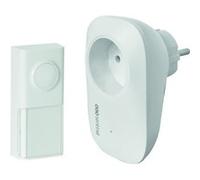 Sonnette sans fil sans pile SCS SENTINEL EcoBell 100 Plug Blanc G