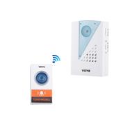 Sonnette sans fil Voye V001A compatible avec la musique d'ambiance et dotée de 38 pistes d'accords - Cadeau surprise