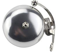 Sonnette Vélo Classique Argentée Rétro, Vintage, Portland Bell avec Son Beau Son Puissant, Sonnette De Vélo avec Support De