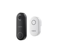 Sonnette Vidéo 2,4/5 GHz WiFi avec Chime, Caméra 5MP,Alertes, Détection Humaine, Grand Angle 180°, Audio Bidirectionnel, étanche