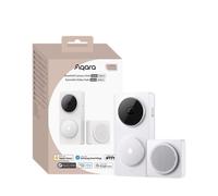 Sonnette vidéo Aqara G410 Select 2K Hub Zigbee/Thread-Matter Radar mmWave Reconnaissance faciale Blanc