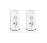 Sonnette Vidéo Audio pour Villa Multi-étages(white) | Portée 1000m, audio bidirectionnel clair, pour idéal grands bâtiments, fil fiable