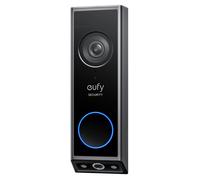 Sonnette vidéo eufy E340 avec caméra double et résolution 2K FHD Noir