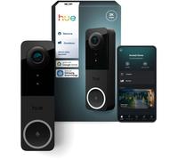 Sonnette Vidéo Filaire - PHILIPS HUE - Secure - Caméra 2K - Vision Nocturne - Intégration Éclairage Connecté