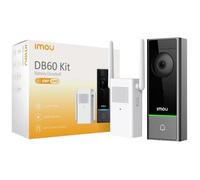 Sonnette vidéo - IMOU - DB60 - 5 MP - Vision nocturne - Compatible Alexa