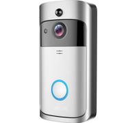 Sonnette vidéo intelligente & Chime Home Wireless App Remote Deux voies talk caméra étanche avec capteur de mouvement/vision nocturne/alertes téléphoniques