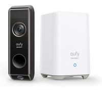 eufy Security Video Doorbell S330 Sonnette sans Fil avec 2 Cameras (sur batterie) avec HomeBase, Double Détection des Mouvements et Colis, 2K HD, sans Charges Mensuelles, 16G de Stockage Local