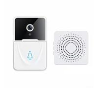 Sonnette vidéo sans fil avec caméra, audio bidirectionnel, détection de mouvement et batterie rechargeable pour la sécurité de la maison intelligente