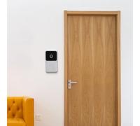 Sonnette vidéo sans fil avec caméra HD et interphone bidirectionnel pour systèmes d'interphone vidéo Kement à distance, pour système de changement de voix, boîtier ABS