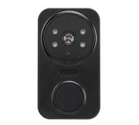 Sonnette Vidéo sans Fil, Caméra de Sonnette WiFi, Contrôle D'application Audio Bidirectionnel, Sonnette de Porte de Caméra de sécurité à Domicile Rechargeable avec Vision Nocturne