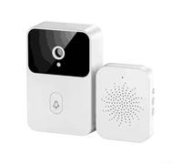Sonnette vidéo sans fil -Way Audio | Améliorer avec la sonnette vidéo sans fil avec fonction audio et stockage dans le cloud