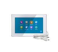 Sonnette vidéo, Système d'interphone vidéo intelligent Tuya alimentation intégrée écran tactile complet visiophone caméra Super grand Angle(J-B6-M721WA-B)