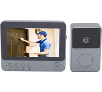 Sonnette vidéo -T��Intercom -Système 2.4G Duplex sans fil avec écran Ding Dong pour la sécurité à domicile