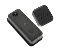 Sonnette Vidéo Wifi sans Fil M3 avec Conversation Bidirectionnelle | Vision Nocturne, du Bruit, Support App Tuya, Usage Maison ou Bureau, Plastique Noir
