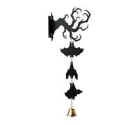 Sonnettes de Chauve-Souris Gothiques - Décoration de Cloche Murale en branc