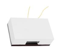 Sonnettes Filaires avec Carillon de Sonnette Mécanique à Fond Rond Abs Filaire Sonnette Filaire Manuelle Ding Dong Bell pour Le Système de Contrôle D'accès de L'hôtel à la Maison