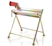 Sonnewelt Chevalet de sciage pliable en bois galvanisé pour bois de chauffage et tronçonneuse, capacité de charge jusqu'à 150 kg, doré, 80 x 65 x 78 cm