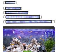 Sonnewelt Éclairage LED RGB 22W Pour Aquarium - Rampe Lumière Naturelle à Spectre Complet Pour 75-95CM