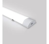 Sonnewelt Reglette LED cuisine 120cm Eclairage Led etanche 8 unités 24W 3060LM IP65 Tube led etanche,Blanc neutre 4000K Eclairage Garage Atelier Plafonnier pour Atelier,Sous Sol,Bureau
