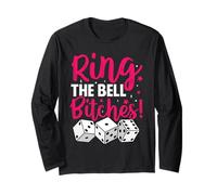 Sonnez la Cloche, salopes ! Jeu de dés Funny Bunco Night pour Femmes Manche Longue