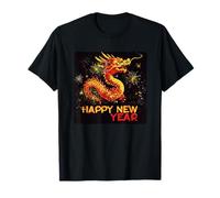 Sonnez la Nouvelle année avec cet emblème de Dragon Cool T-Shirt