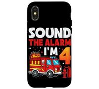 Sonnez l'alarme, J'Ai 4 Ans Coque pour iPhone X/XS