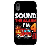 Sonnez l'alarme, J'Ai 4 Ans Coque pour iPhone XR
