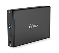 Sonnics 4TB USB 3.0 Externe Durs Disques pour Xbox ONE/PS4/Fenêtres PC/Mac, Noir