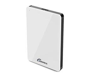 Sonnics 500 GO blanc Disque dur externe portable USB 3.0 Super rapide Vitesse de transfert pour une utilisation avec un PC Windows, Apple Mac, Xbox One et PS4