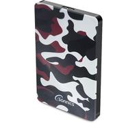 Sonnics 500 GO Rouge Camo Disque Dur Externe Portable USB 3.0 Super Rapide Vitesse de Transfert pour Une Utilisation avec Un PC Windows, Apple Mac, Xbox One et PS4 Édition spéciale