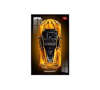 SONNIES Lego 42172 P1 Racing Panneau mural en acrylique transparent 50 x 80 cm