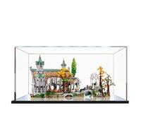Vitrine en acrylique pour Lego 10316 Rivendell Castle, boîte de rangement, boîte transparente, boîte de présentation compatible avec Lego 10316 (étui uniquement, sans modèle)