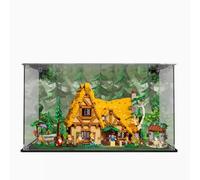 SONNIES Vitrine en acrylique pour Lego 43242 - Blanche-Neige et les sept nains - Boîte de rangement transparente - Compatible avec Lego 43242 (étui uniquement, sans modèle)